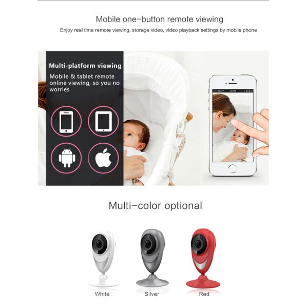 1 - 2 Mega Pixel 180 Degree Angle CCTV Camera 24 Hours Video View