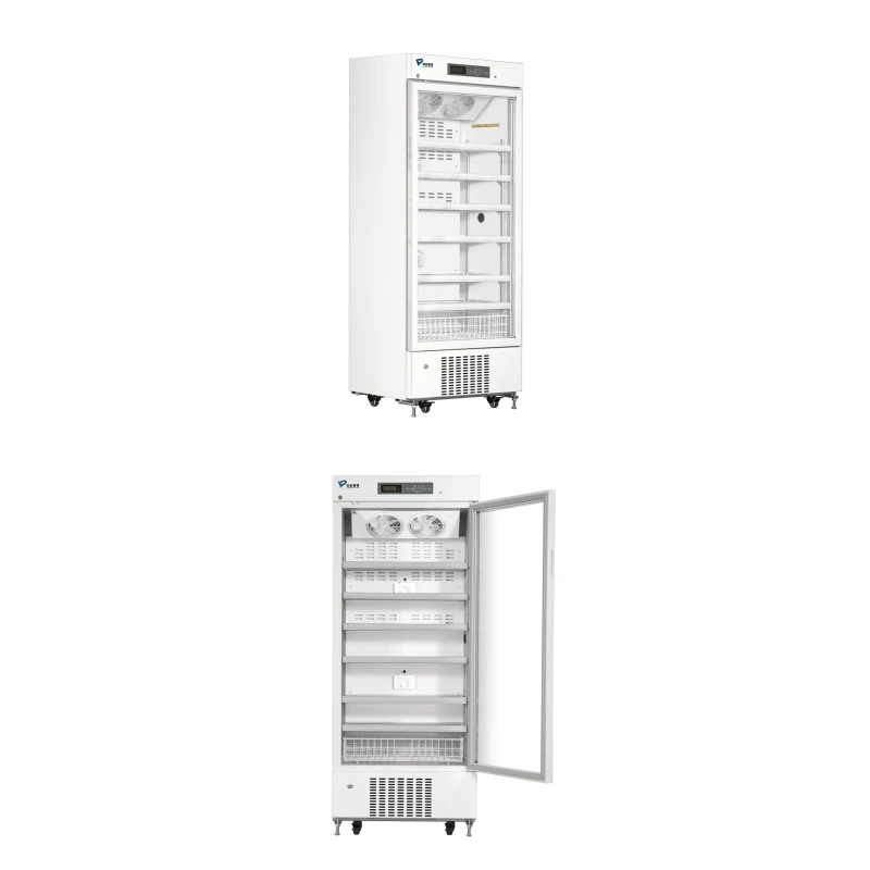 2-8 Degree 415L Capacity Vertical Medical Pharmacy Vaccine Refrigerator Cabinet For Laboratory Hospital Equipment