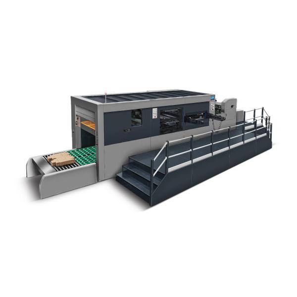 Fully automatic die-cutting machine for the heat transfer industry