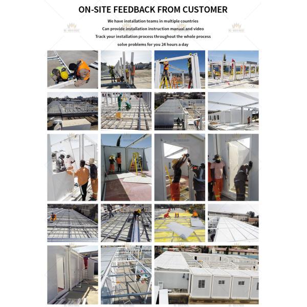 Офис конструкции современного дизайна плоского пакета 20FT портативный