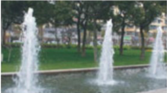 Сопла фонтана танцев музыки воды CCC красочные для рекламы