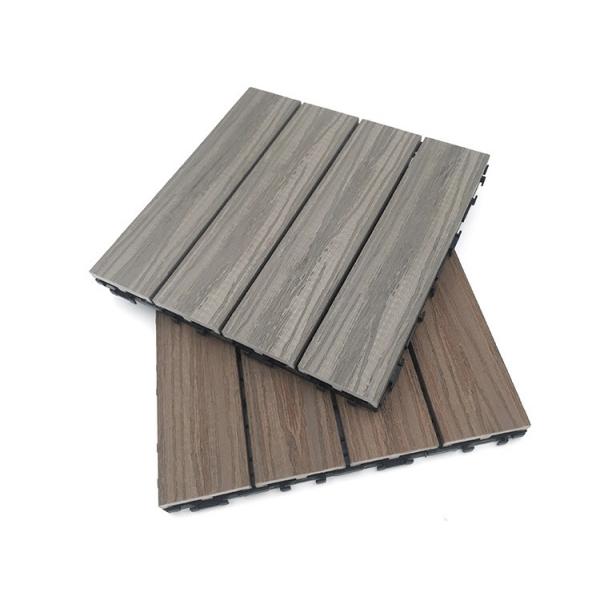 Выберите наружные деревянные пластиковые композитные самодельные перекрывающие настильные плитки 300 мм * 300 мм