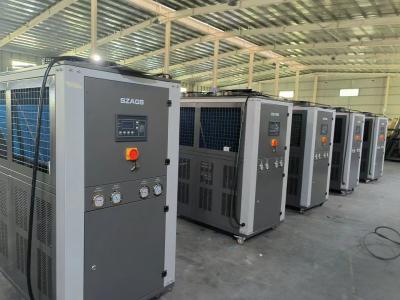 R22 Refrigerador de tipo refrigerado a ar de 10 toneladas para máquina de moldagem por sopro