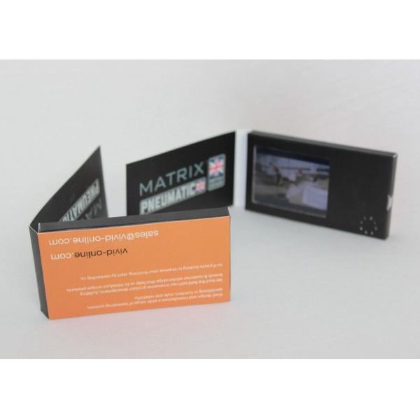 Advertising Video Business Card 2.4 Screen Video Brochure Book For Marketing Promotion