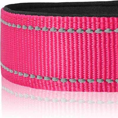 Breathable Nylon Reflective Dog Collar Multicolor Adjustable