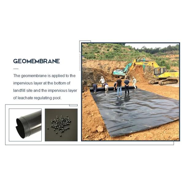 0.3mm/0.5mm/0.75mm/1mm/1.5mm/2mm Чёрная мембрана пластиковая плита HDPE LDPE LLDPE девственная геомембрана линейка для креветок рыбы F