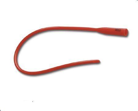 Do cateter francês Urethral médico do cateter 6-22 Foley do látex de Baihe OEM vermelho