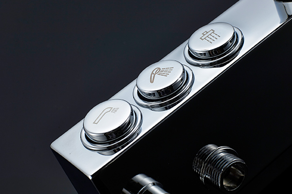 Wall Mounted Thermostatic Rainfall Shower System ROVATE Brass Main Body