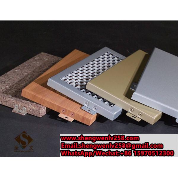 Decorative 3D Wall Panels Modern Design Aluminum Cladding 3D Panels for Mall