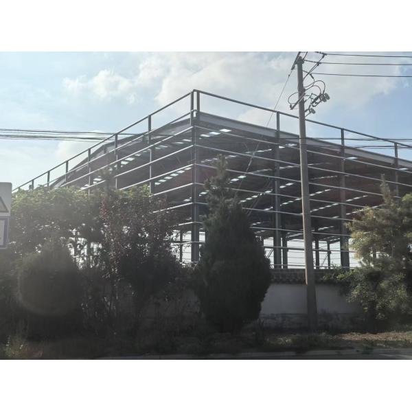 Galvanized anti-corrosion portal steel structure industrial building workshop factory building