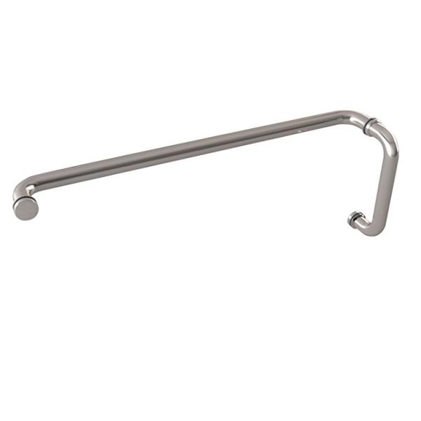 Stainless Steel glass door handle pull and push handle for bathroom sliding door knob set chrome WL-1030