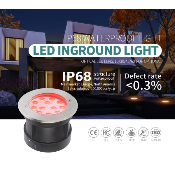 Освещение высоковольтной структуры RGB входного сигнала 100-240V водоустойчивое подземное утопило