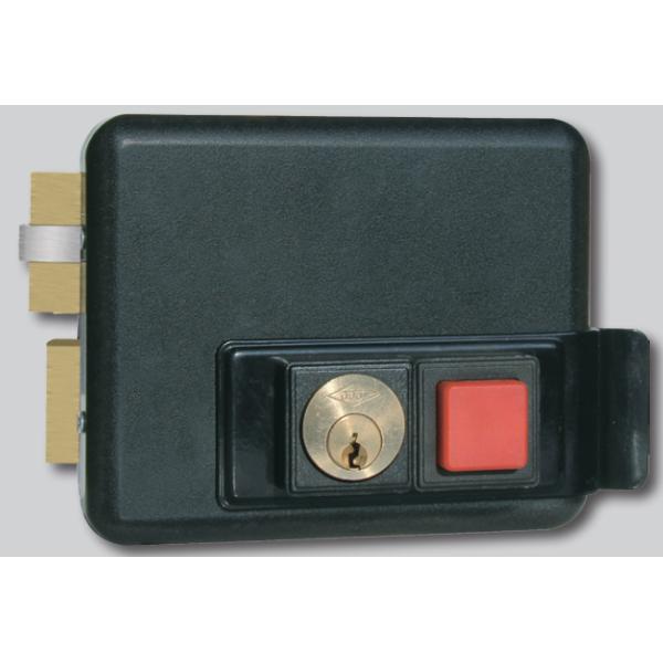 Mejora la seguridad de tu hogar con el bloqueo de puertas de borde de cilindro único y el control electrónico de la placa de ataque incluido