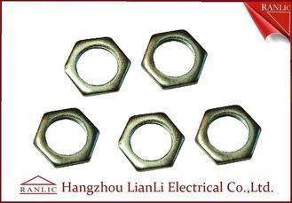 Steel Hot Dip Galvanized Steel Locknut BS4568 BS 31 Threaded Hexagonal Head