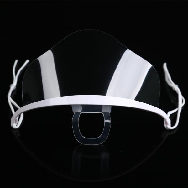 Flat Anti Fog Clear Plastic Mouth Cover For Catering