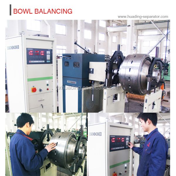 220V - 480V Biodiesel Separator Machine Disc Stack Centrifuge 300W