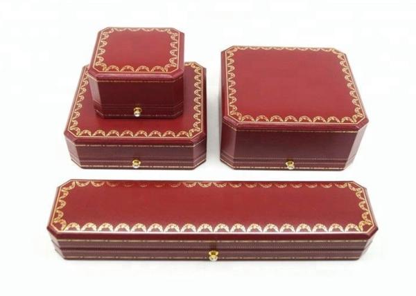 High End Square Jewelry Gift Boxes for Ring / bracelet / earring , Individual Jewelry Boxes