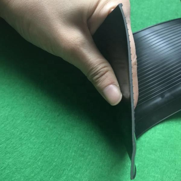 10мм Черный ПВХ пластинка для юбки Виниловый пластинка для декорации стен и отделки пола