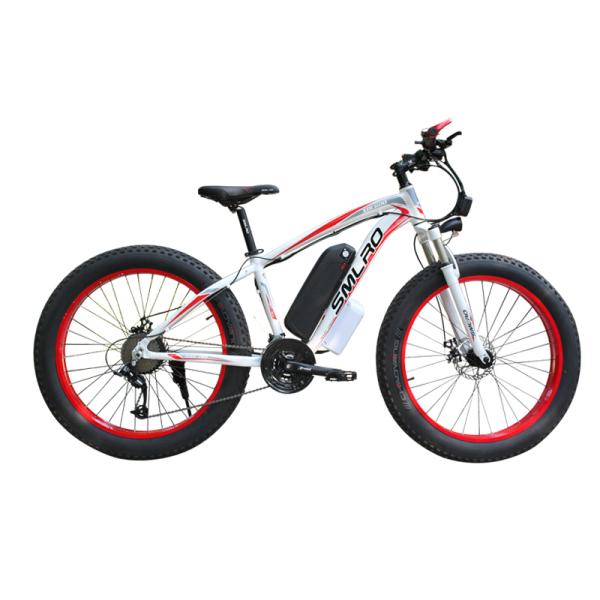 Smart 26 Inch Bike Full Suspension Electric Mountain Bike LCD Display