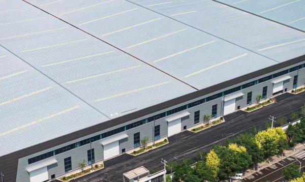 Rigid Frame Design Steel Structure Warehouse for Industrial with Environmentally Friendly and Construction Solutions