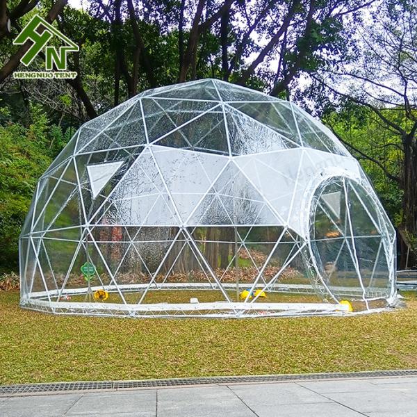 Luxury Geodesic Dome Tent Transparent Garden Igloo Tent Waterproof Canvas Domo