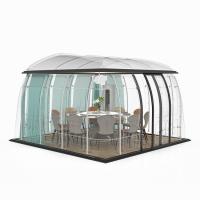 Tente contemporaine de dôme de polycarbonate de conception d'arrière-cour de tente extérieure de bulle