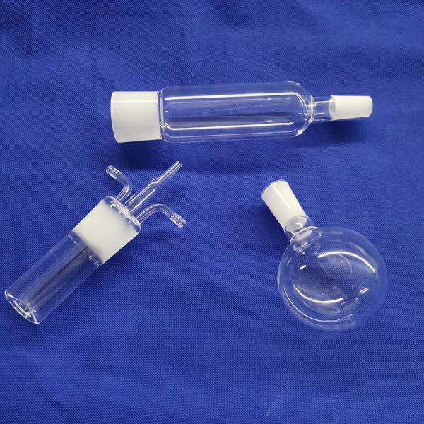 10 - chaleira da reação do fogo de quartzo do tubo de vidro do centrifugador do óleo 100ml para o laboratório