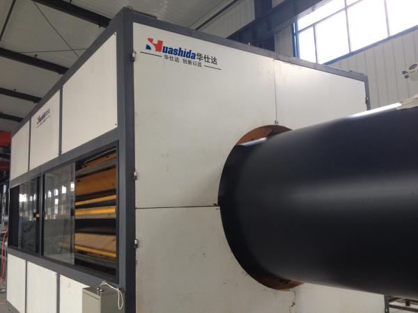 110-2200 mm machine de fabrication de tuyaux isolés avec méthode de coupe planétaire sans poussière