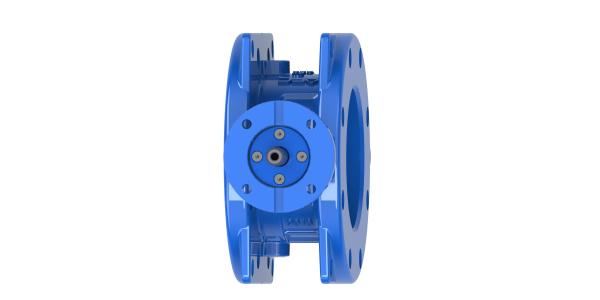 GGG50 Ductile Iron Double Eccentric Butterfly Valve Stainless Steel 316L Disc Ring