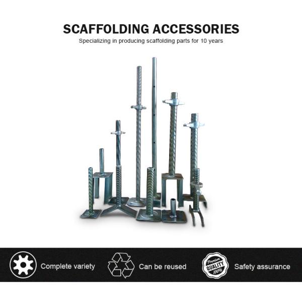 600 мм электрически оцинкованные леса Jack Base