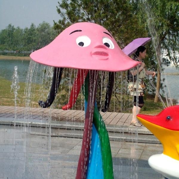 Easy Installation and Customizable Design Certified Safety Water Spray Park