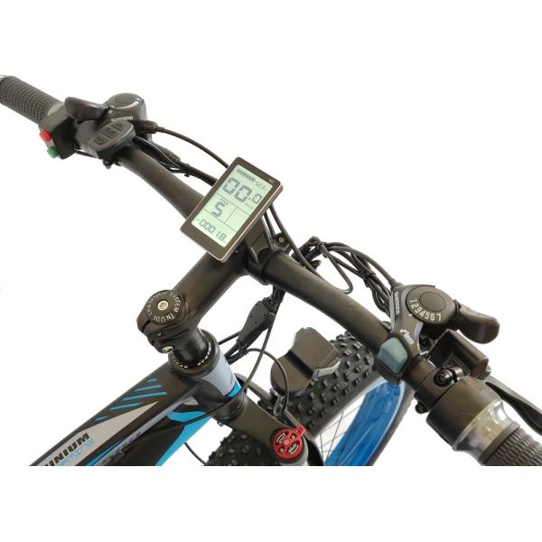 1KW Fat Tyre Folding Bike , 48V foldable electric cycle WIth Hidden Battery