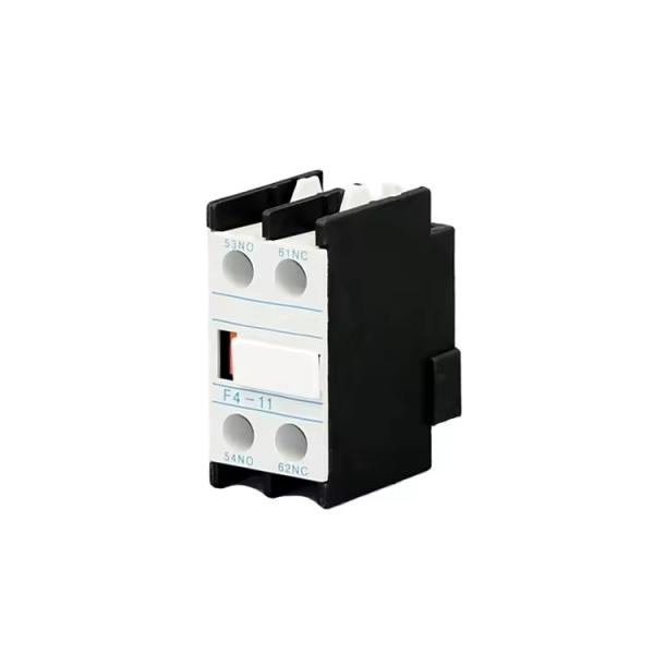 2NO 2NC Contactor Block Auxiliary Contact F4-22  for CJX2 AC Contactor 4 Poles