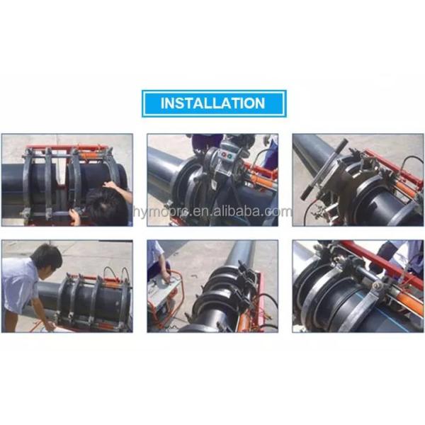 Sample Glue Connection HDPE Steel Reinforced Drain Pipe for Water Flow and SDR 17.6
