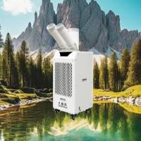 Portable Air Cooler with 360° Removable Rotating Air Vents Real Air-Conditioning Wind and Large-Capacity Water Tank