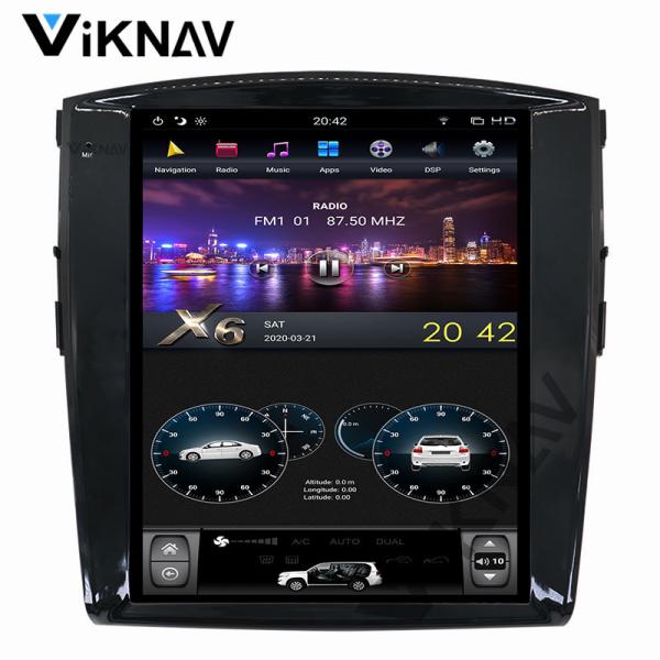 Vertical Screen Android Car Radio For Mitsubishi Pajero 4 V97 V93