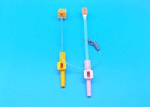 Medical PP / ABS Materials Disposable Suction Tube Highly Safe With Foam Sponge
