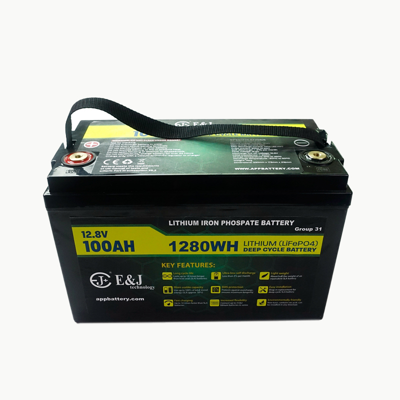 12.8V 280ah LiFePO4 Deep Cycle Battery For Caravans Camper Trailers Motorhomes 4W