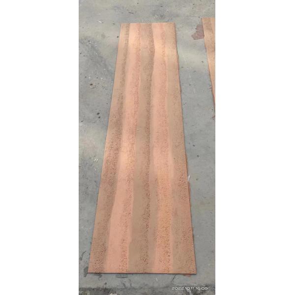 Super Thin Outdoor Artificial Stone Panels Shop Decorations PU Travertine Stone Slabs