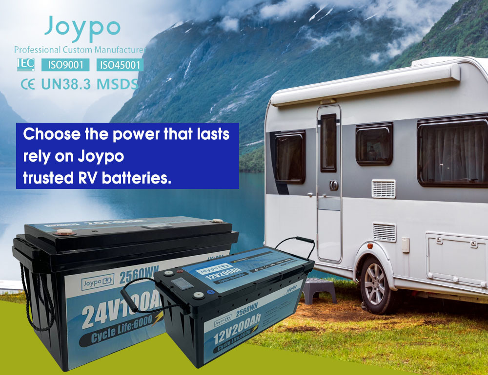 глубокий цикл LiFePO4 аккумулятор 12V 24V 200Ah для RV солнечный кемпинг кабинки морской