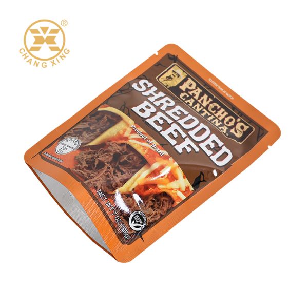 Custom Printing Food Grade Beef Jerky Packaging Bag Moisture-Proof Sealed Bag For Pork And Beef