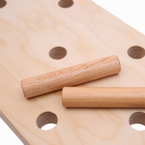 120*29.5*4cm Core Training Equipment Wall Mounted Rock Climbing Peg Board