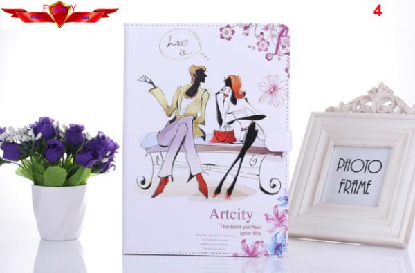 High Level PU Material Ipad 2 3 4 Air Mini 2 Cover Cases Multi Type Durable Gift Package