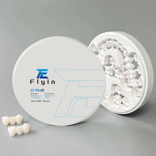 Dentiste en céramique Cad Cam Zirconia Blocs ST Blanc Pour le laboratoire dentaire