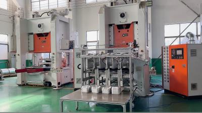 12000PCS/Hour Aluminum Foil Container Machine With Air Consumption Not Less Than 0.8Mpa