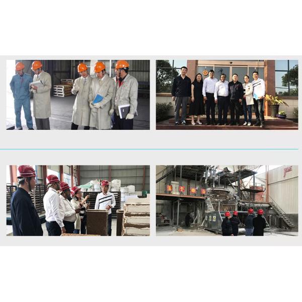 Светлосерый Al2O3 40%-88% Термоупорная печная подкладка