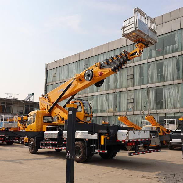 45m Bucket Truck Truck Mounted High-altitude Operation Truck Aerial Work Platform