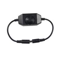 Cable de alimentación CC macho a hembra con interruptor atenuador 5.5x2.1mm