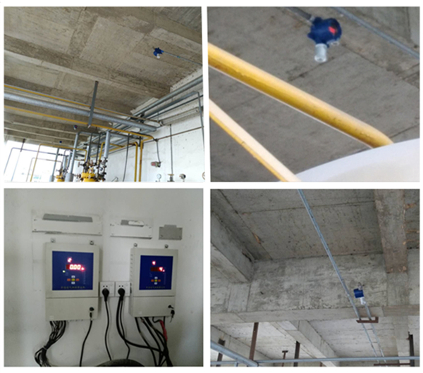 Установленный стеной датчик этилена детектора газа C2H4 VOC для зрея контроля