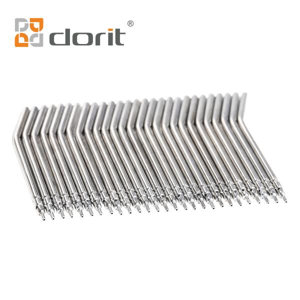 Тройка Jeringa серебряного шприца 3 путей зубоврачебная с 2 подсказками сопл